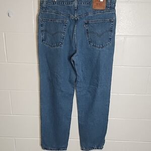 Classic Levi's Men's 550 Relaxed Fit Denim 5 Pocket Jeans